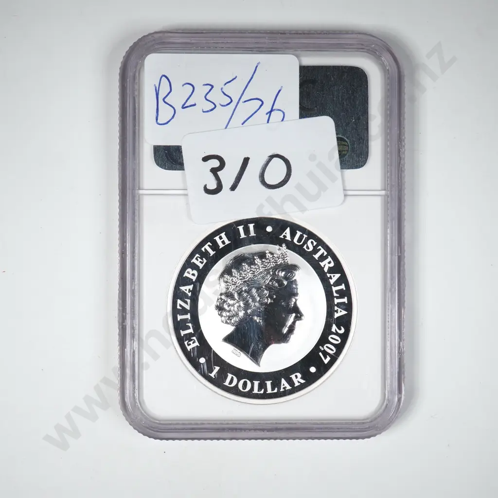 2007 Australia One Ounce Silver Koala NGC Graded MS 69 Image 1++