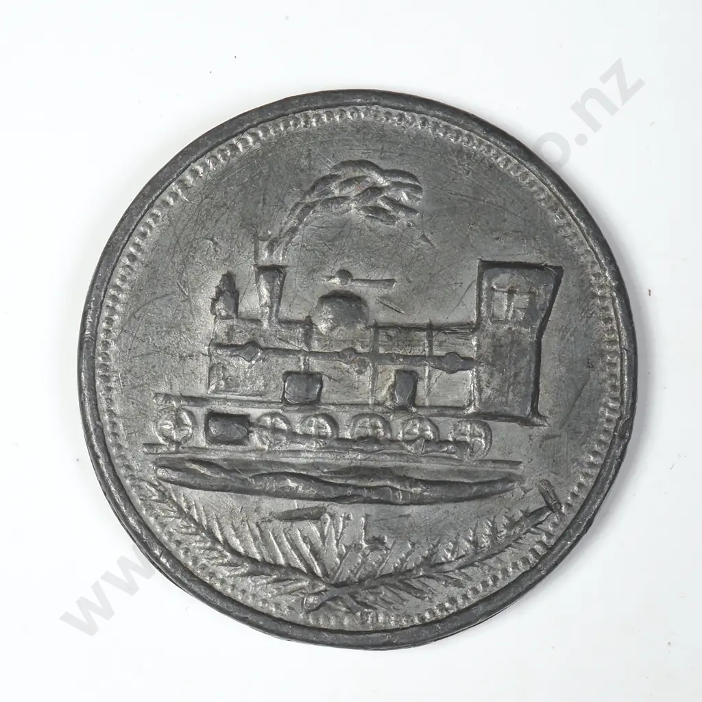1919 Addington Railway Peace Medal - Very Nice Example Image 1++