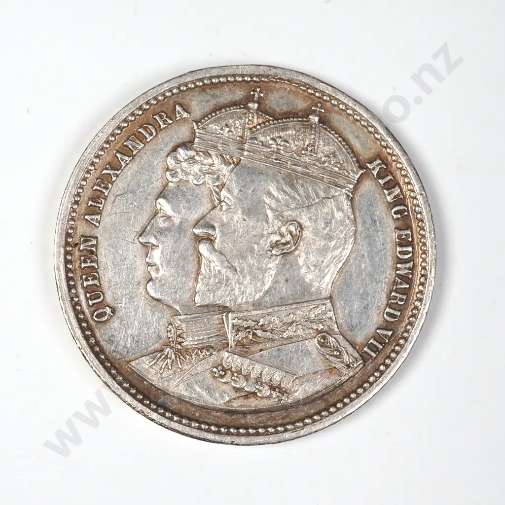 1902 United Kingdom Coronation Medalette Image 1++