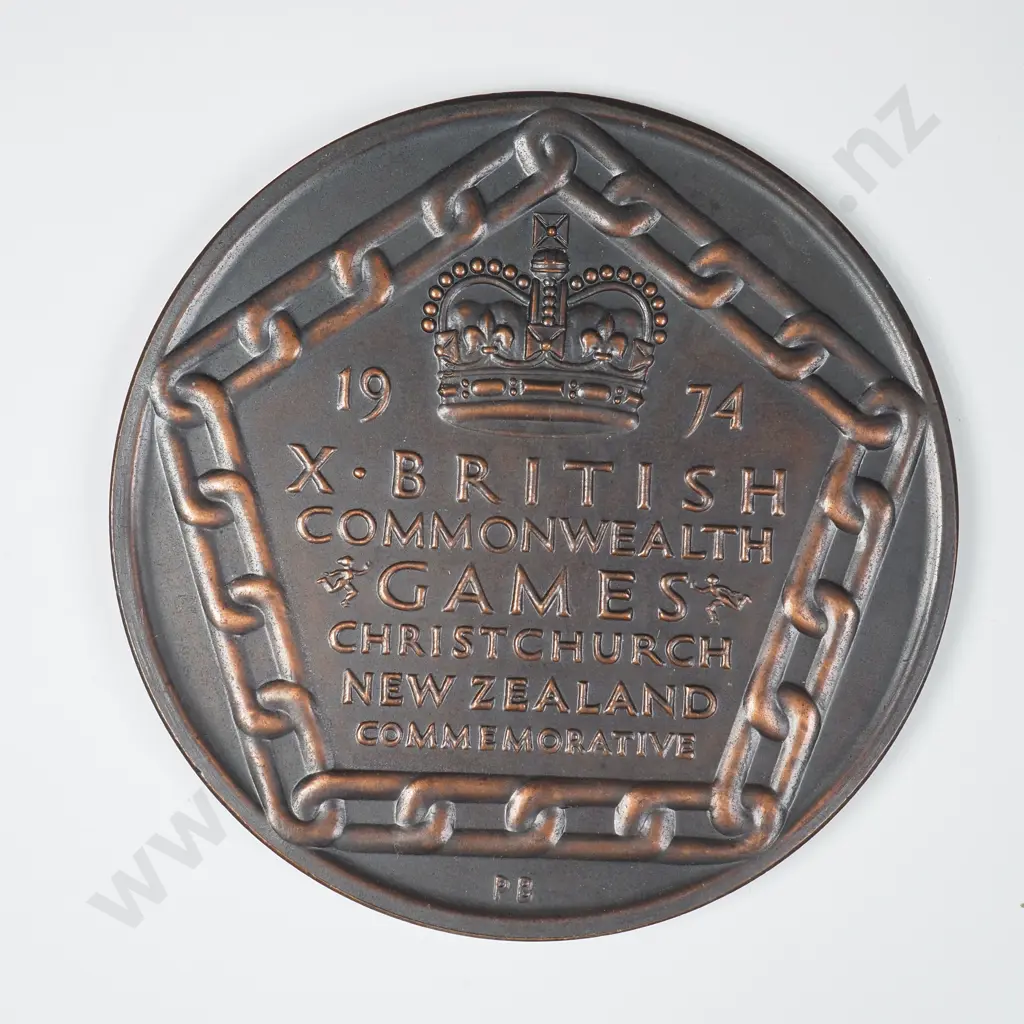 1974 Olympic Games Bronze Commemorative Medal Image 1++
