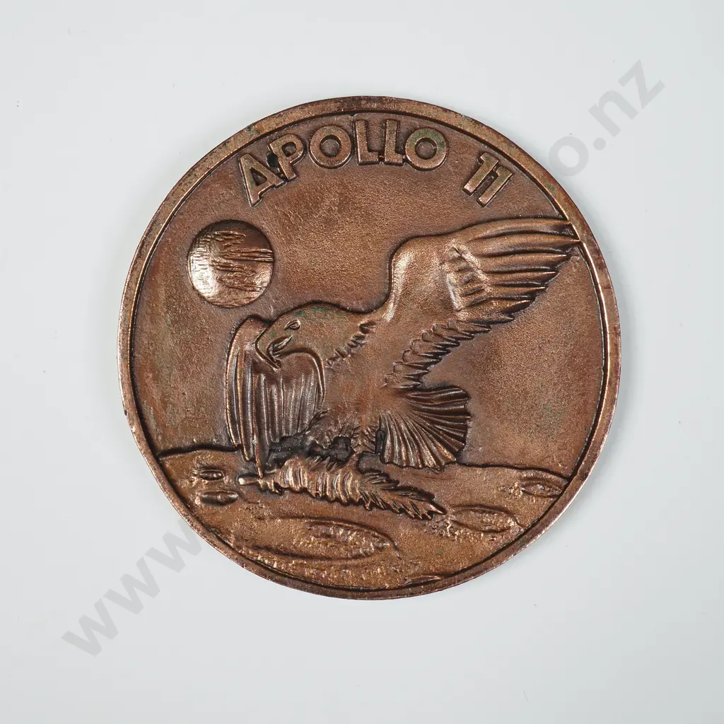 Apollo 11 Landing Commemorative Medallion Image 1++