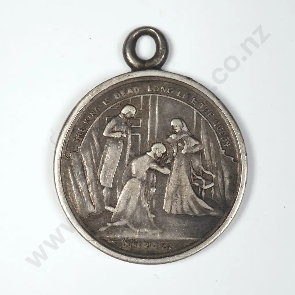 1897 Silver Jubilee Medalete Image 1++