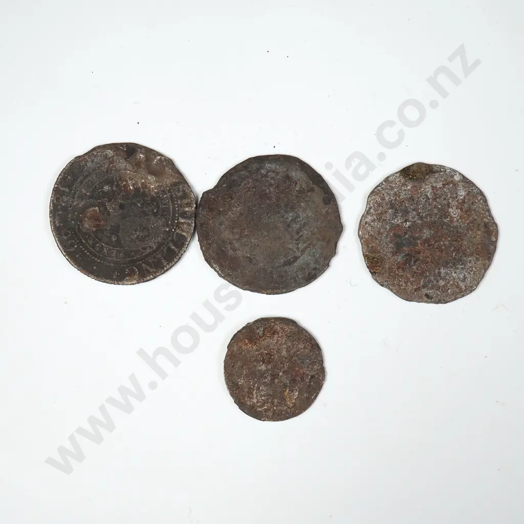 Assorted Sterling Silver Shipwreck Coinage from the Elingamite - Recovered by Kelly Tarlton   Image 1++