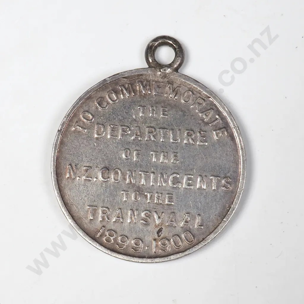 1900 Boer War Departure Medal Image 1++