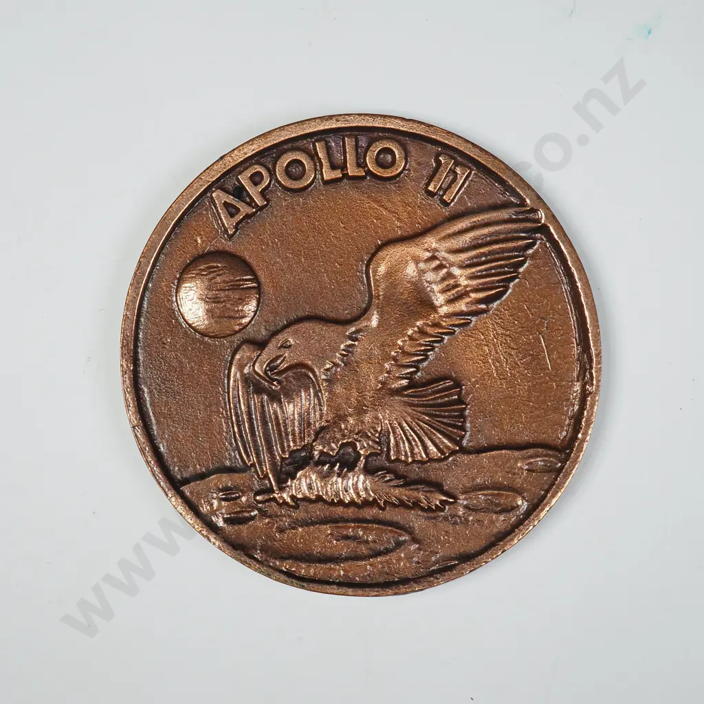 Apollo 11 Landing Commemorative Medallion Image 1++