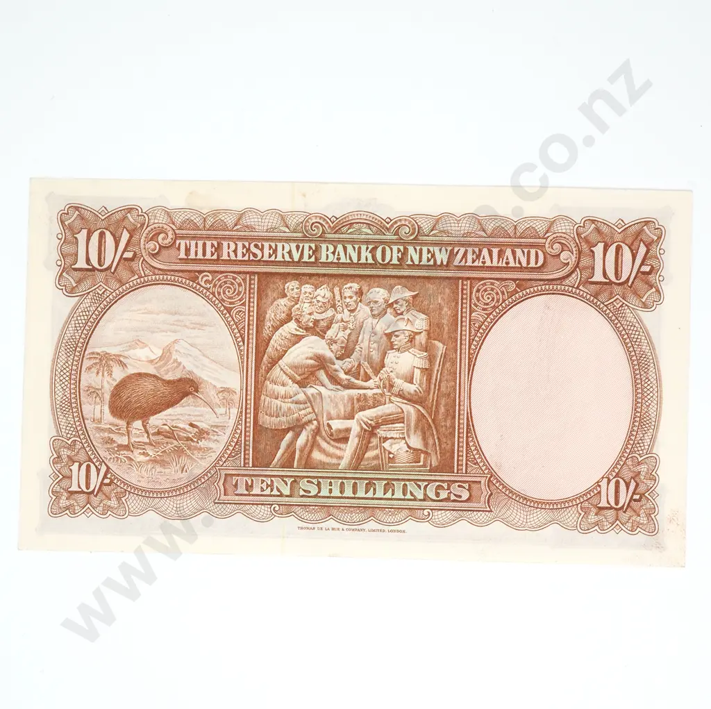10 Shilling Fleming AUNC Banknote Image 1++