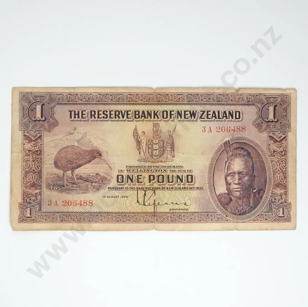 One pound Lefeaux Banknote Image 1++