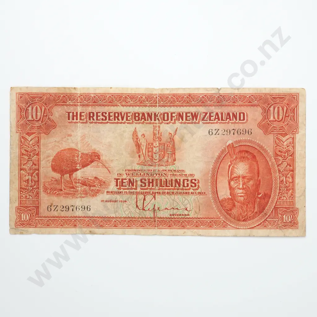 10 Shilling Lefeaux Banknote  Image 1++