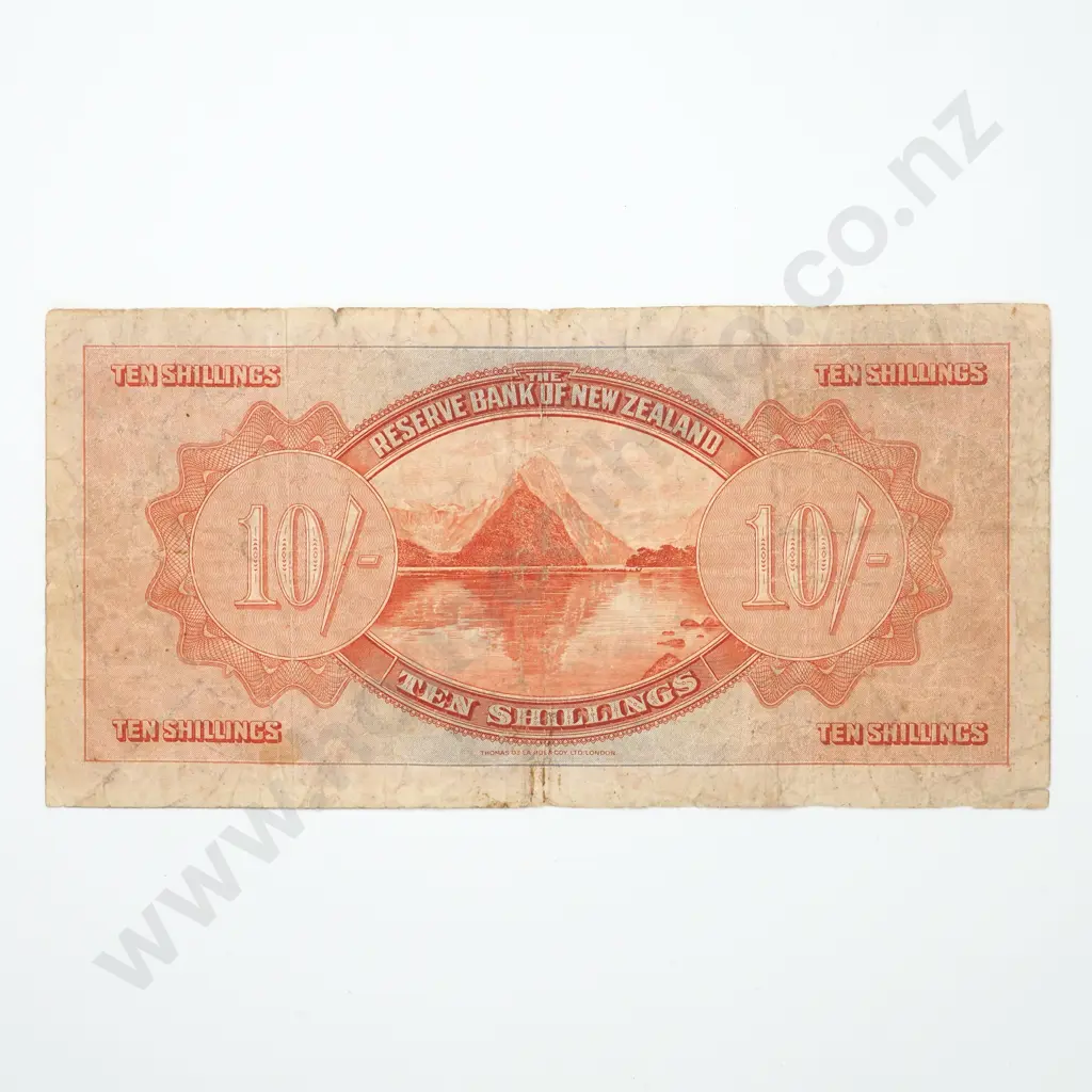 10 Shilling Lefeaux Banknote  Image 1++