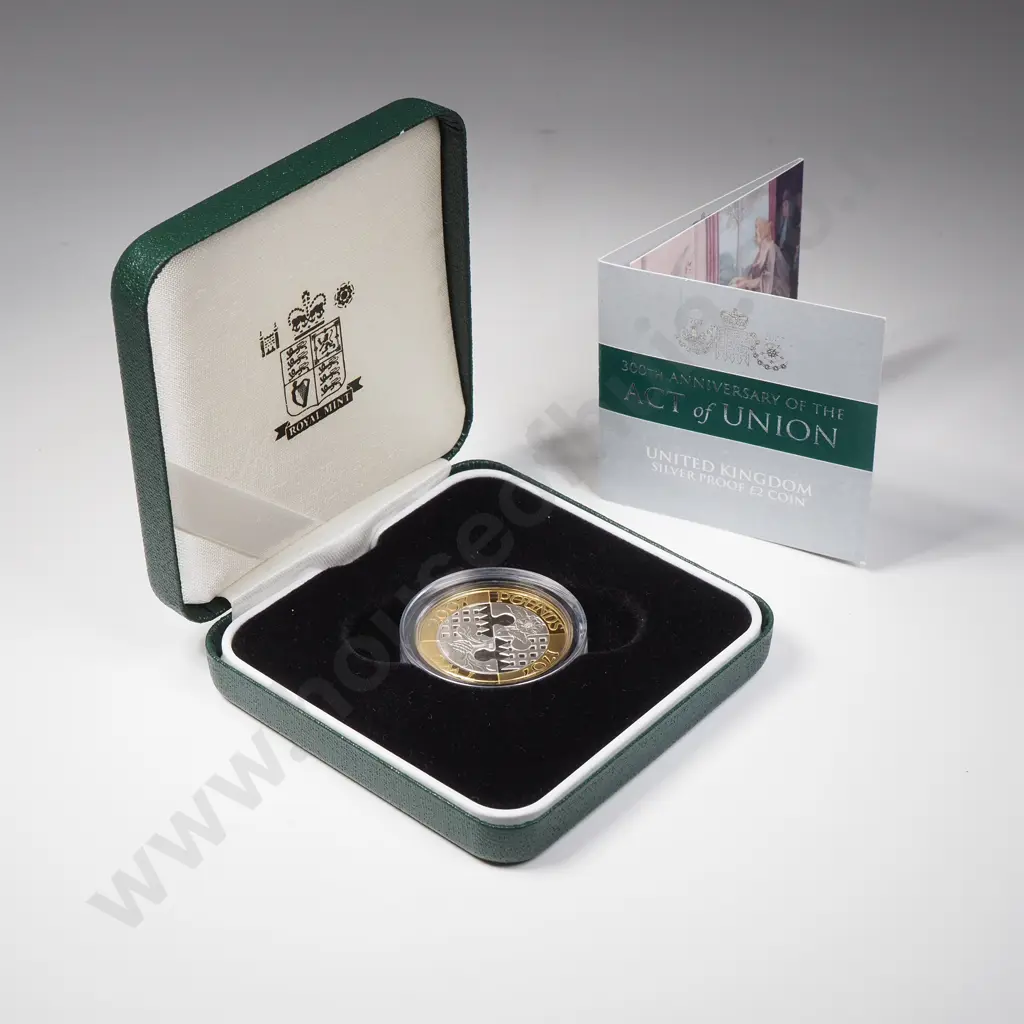 2007 UK Sterling Silver Proof Two Pound Coin Image 1++