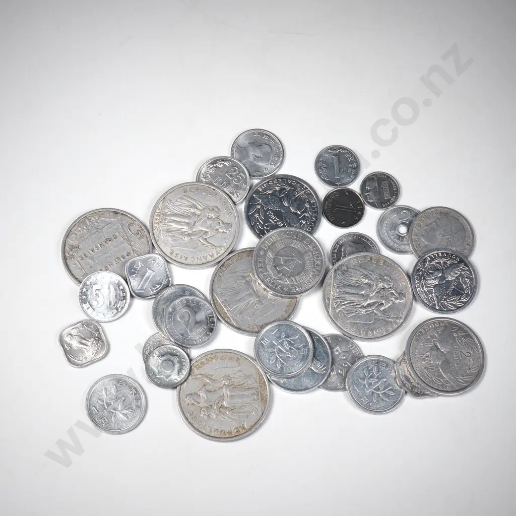 Assorted lot of International Alluminium Coinage Image 1++