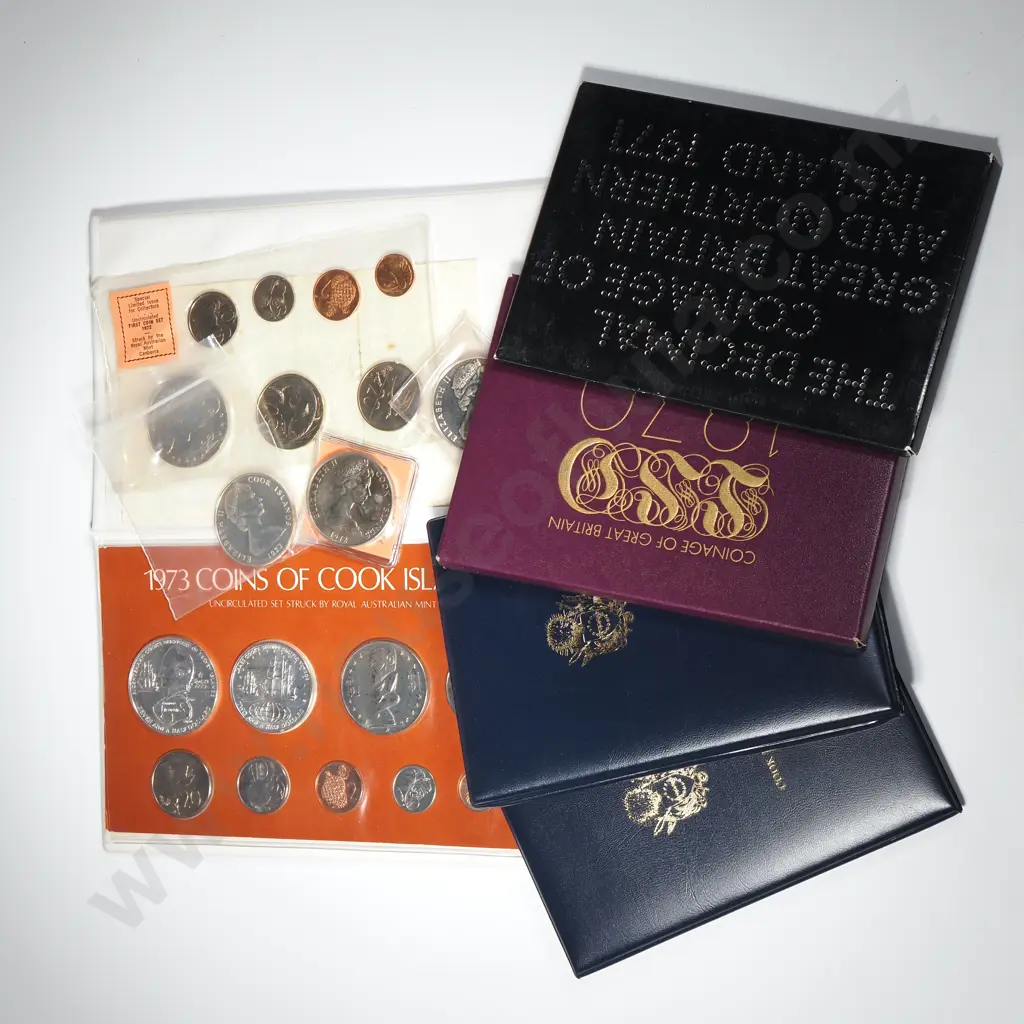 Assorted UNC Coinage Sets  Image 1++