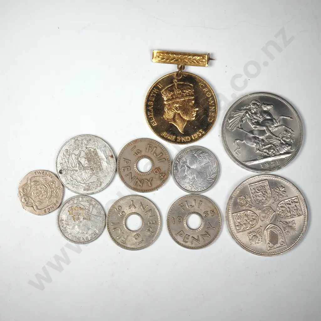 Assorted Commeorative Coinage incl 1951 & 1953 UK Crown  Image 1++