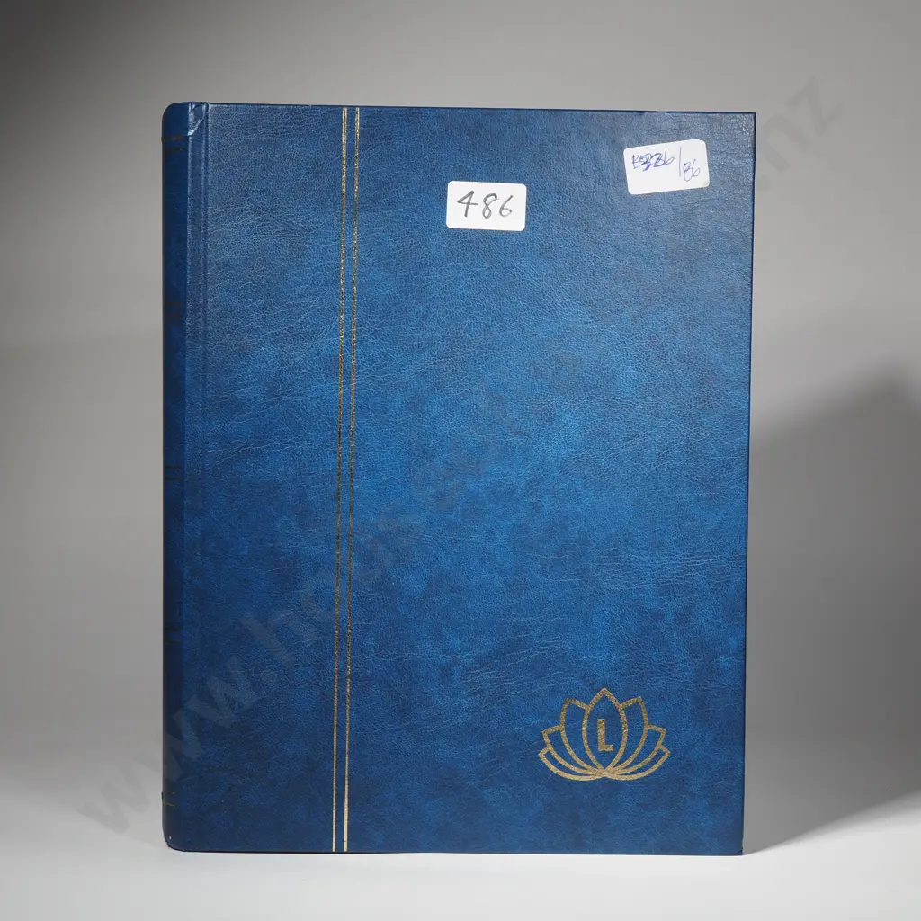 Collectors Stamp Album w New Zealand 20th Century Stamps incl Several Plate Blocks  Image 1++