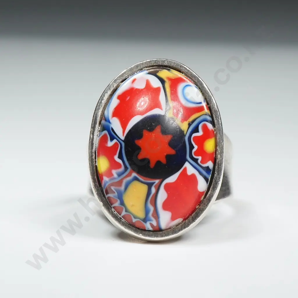 Modern Sterling Silver Ring Image 1++