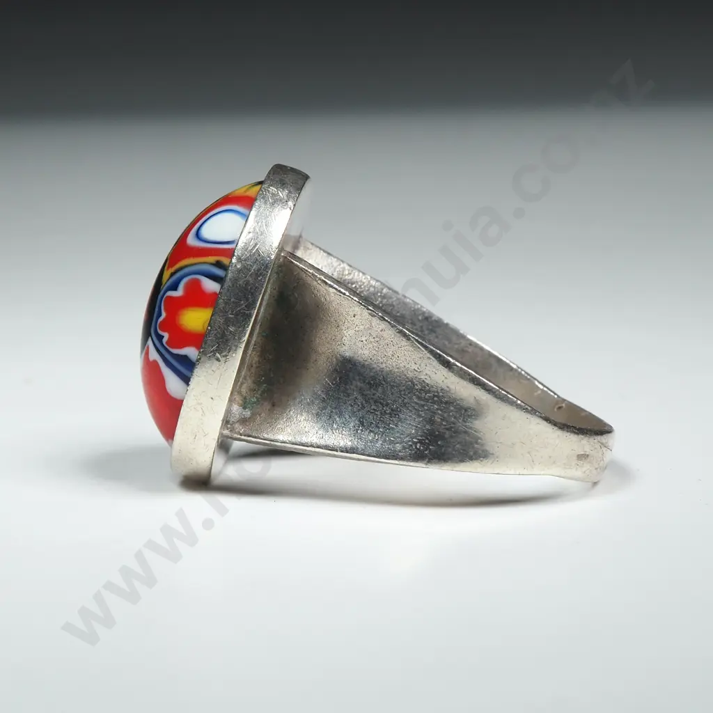 Modern Sterling Silver Ring Image 1++