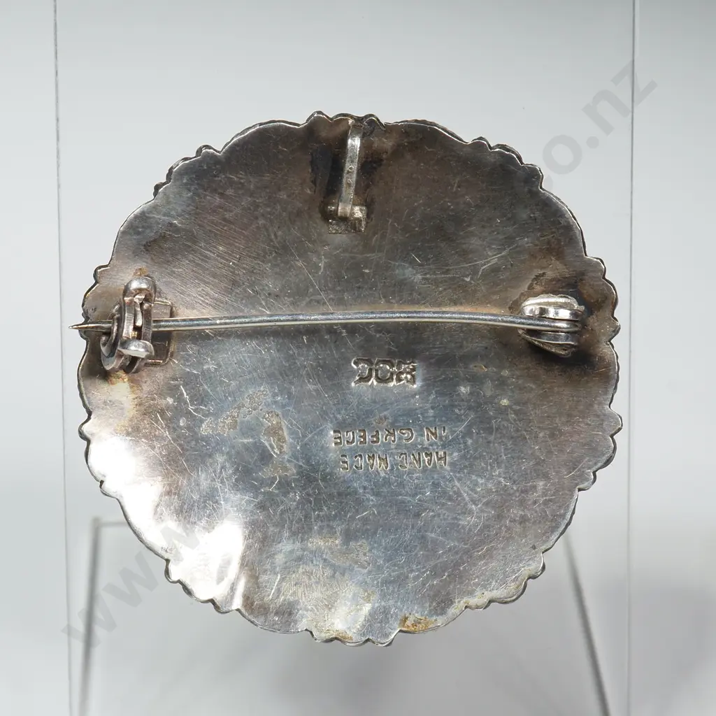 Sterling Silver Hand Made Brooch Image 1++