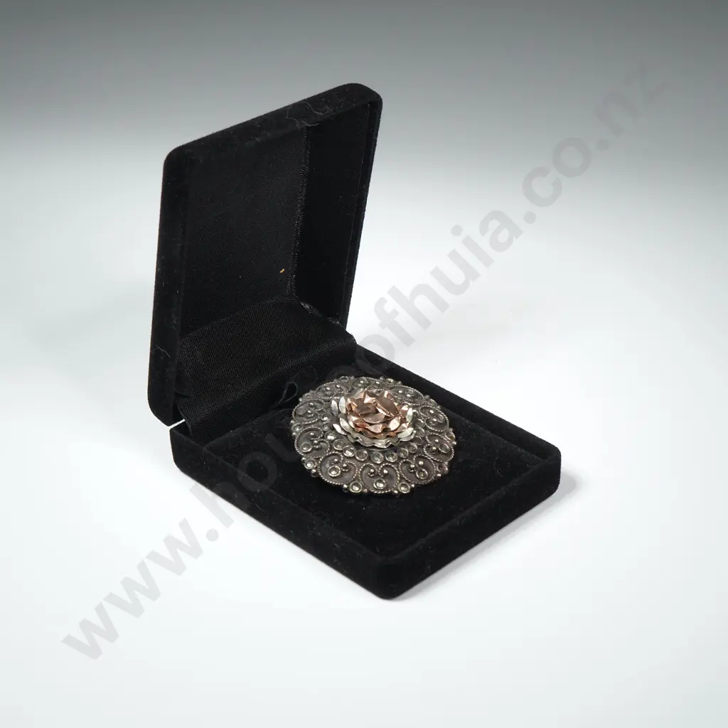 Sterling Silver Hand Made Brooch Image 1++