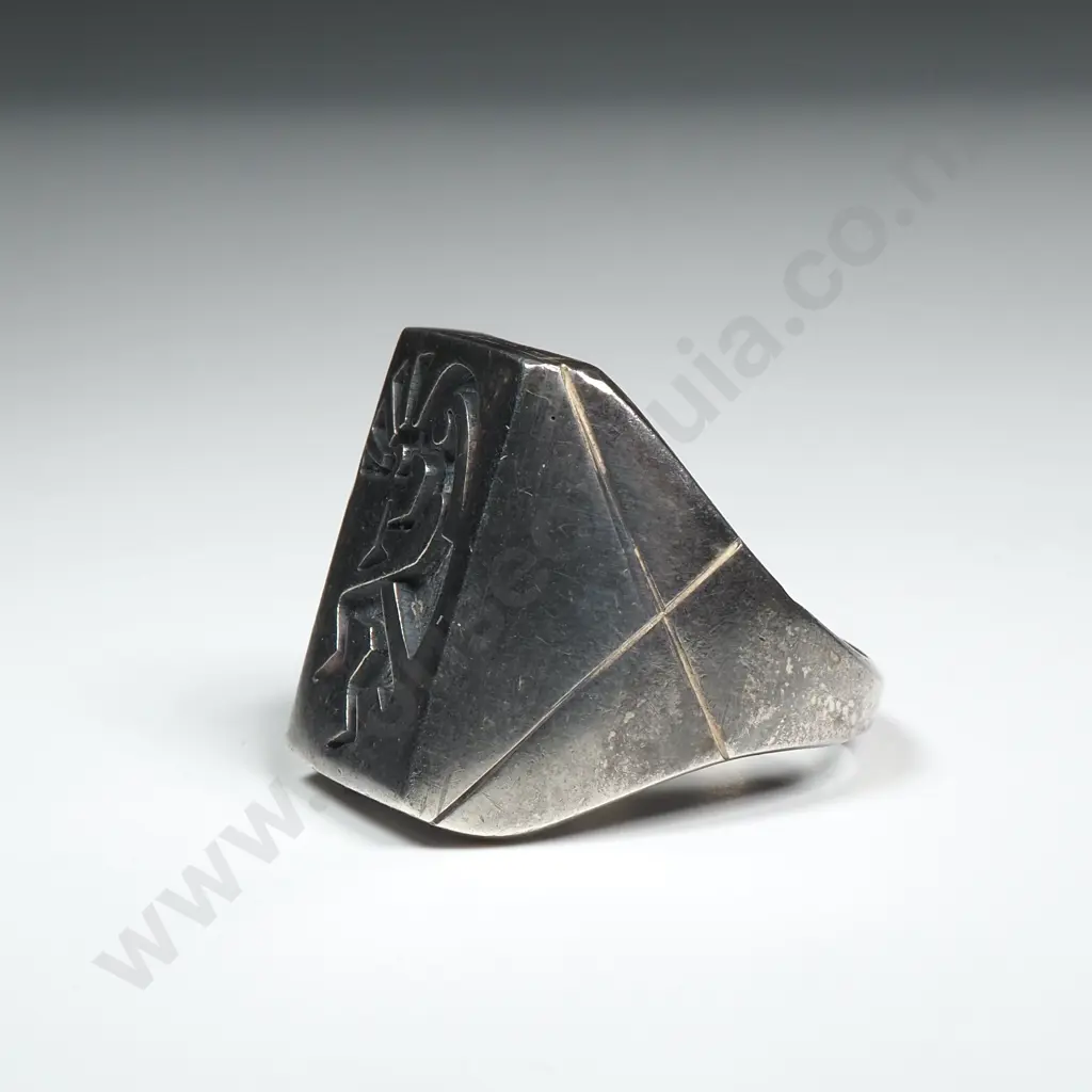 Sterling Silver Mexican Ring Image 1++