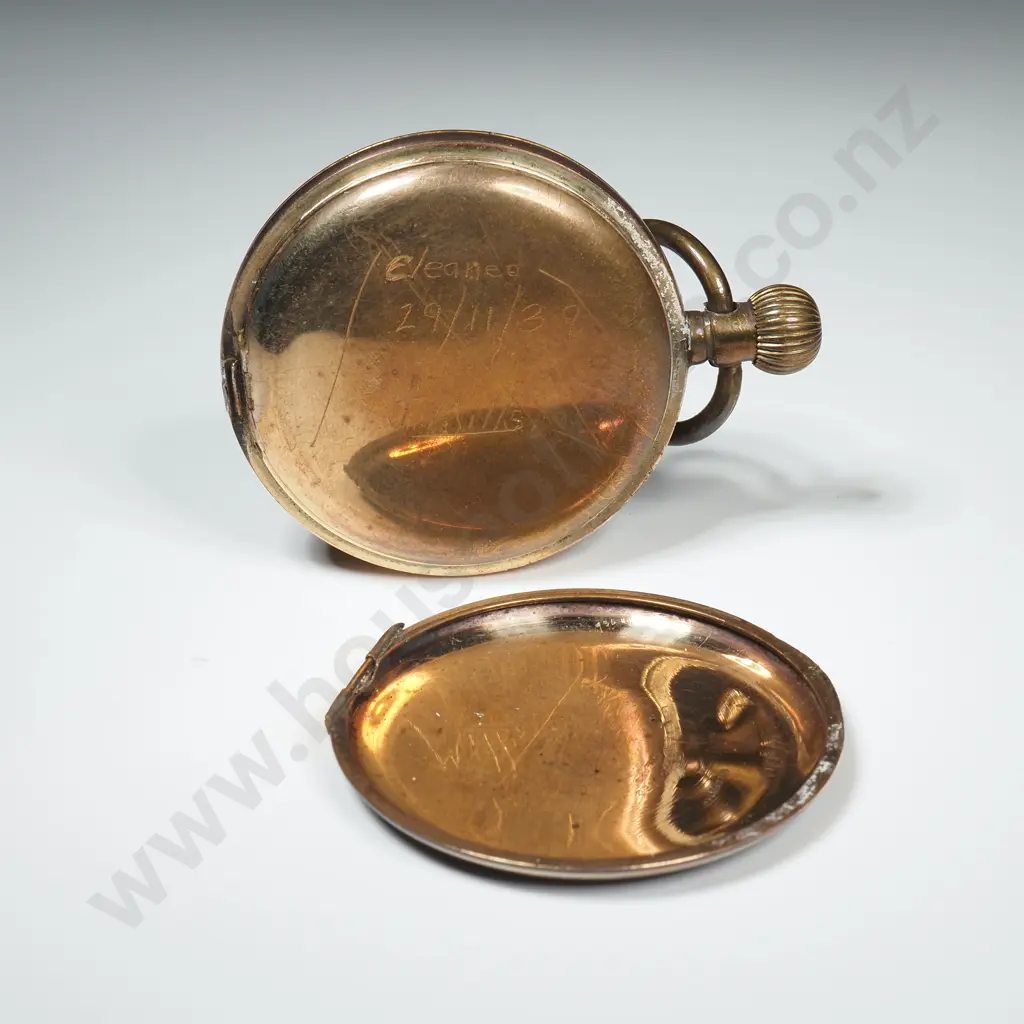 Rolled Gold Pocket Watch Image 1++