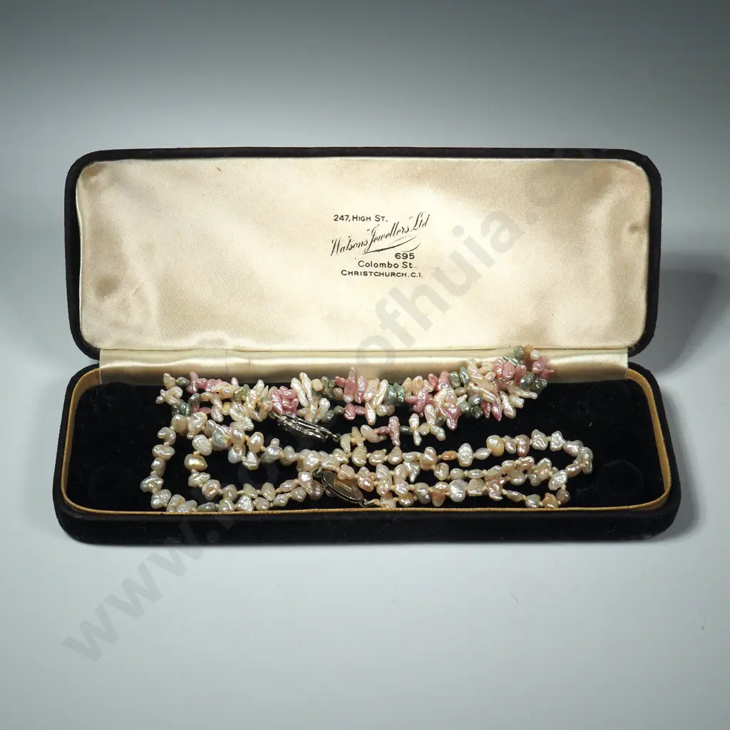 Two Pearl Necklaces Image 1++