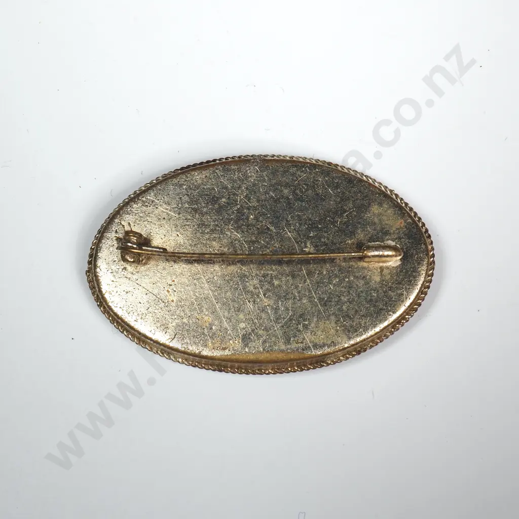 Vintage Mosaic Brooch Image 1++