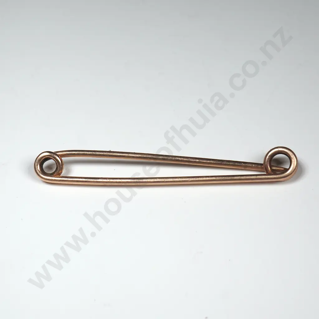 9ct Gold Brooch Pin Image 1++