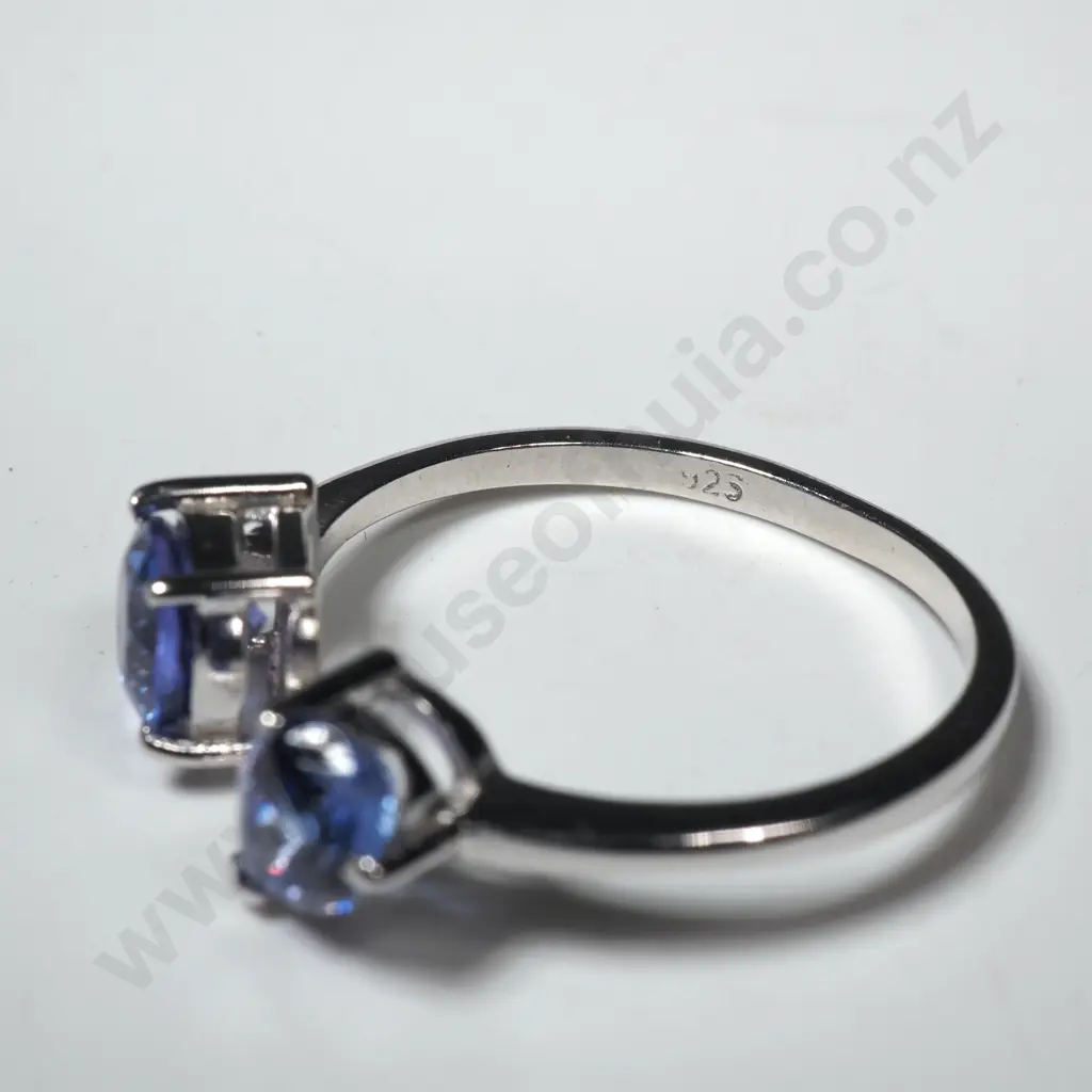 Sterling Silver Tanzanite Ring Image 1++