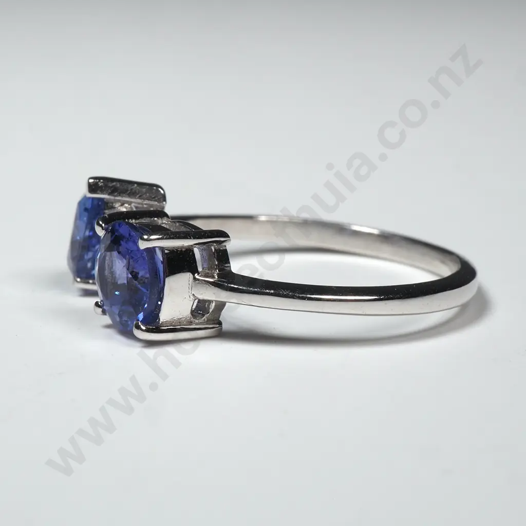 Sterling Silver Tanzanite Ring Image 1++