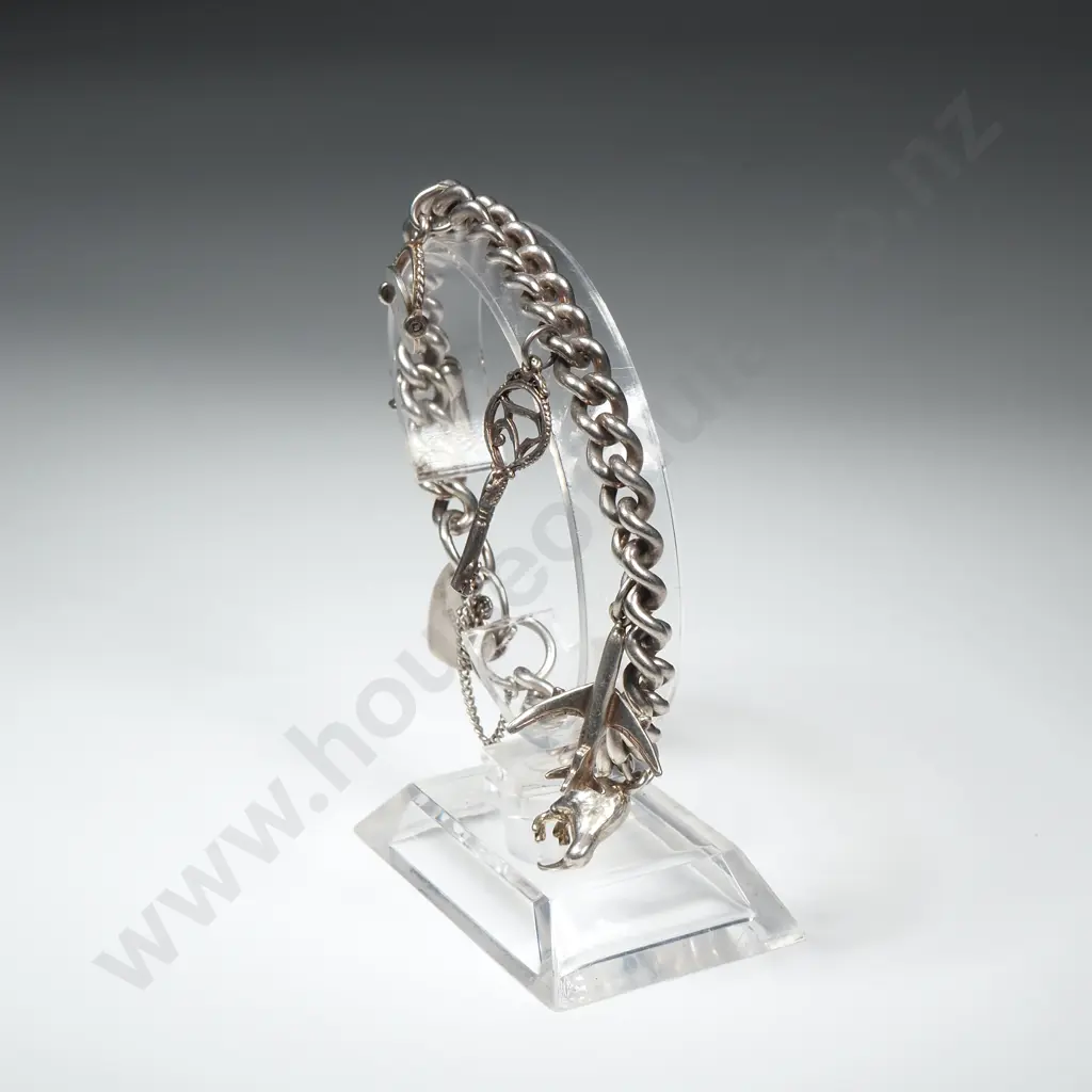 Sterling Silver Charm Bracelet Image 1++