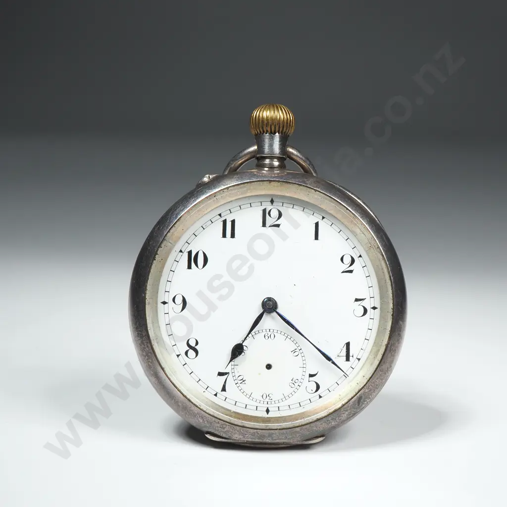 Sterling Silver Pocket Watch A/F Image 1++