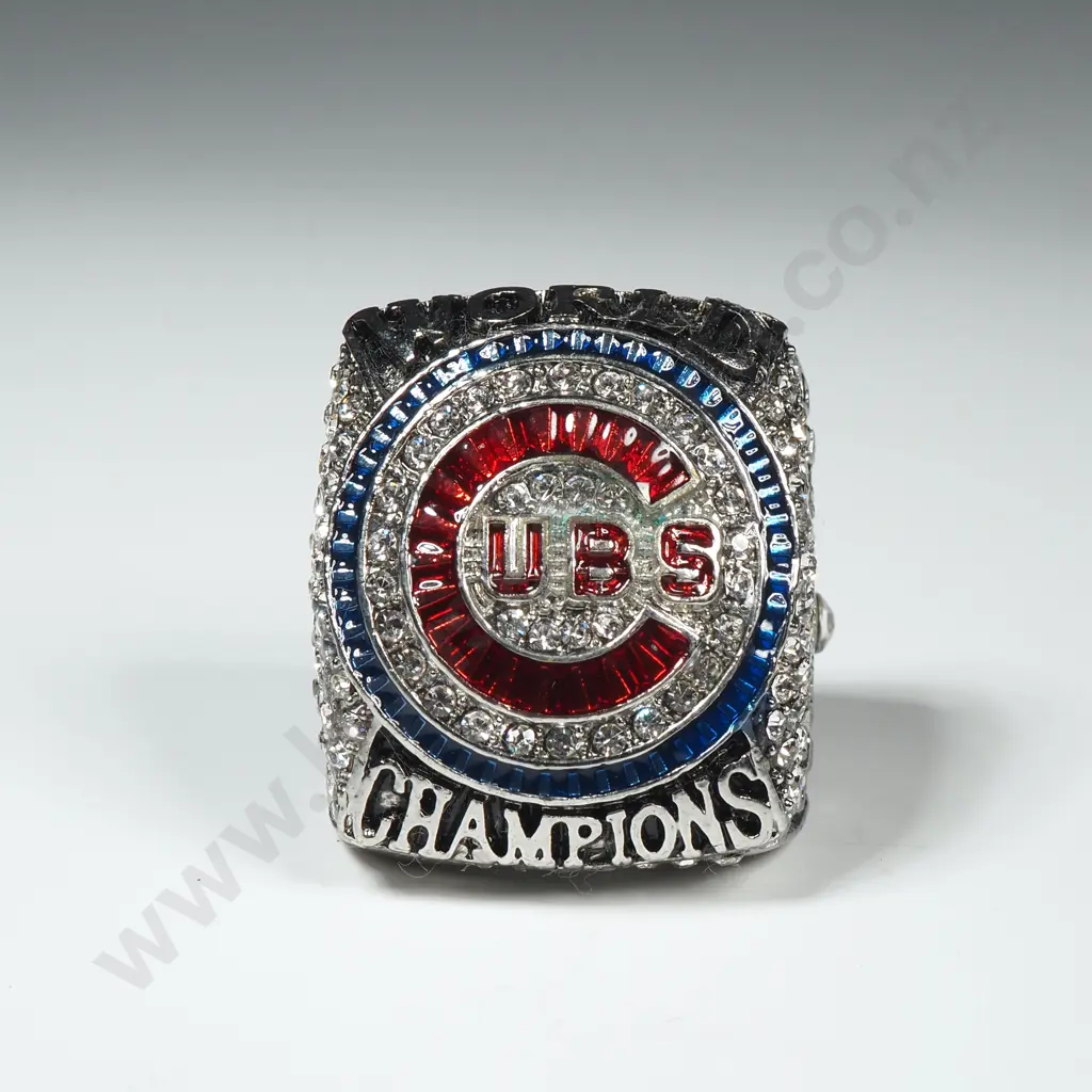 2016 Chicago Cubs World Series Championship Ring W Box Image 1++