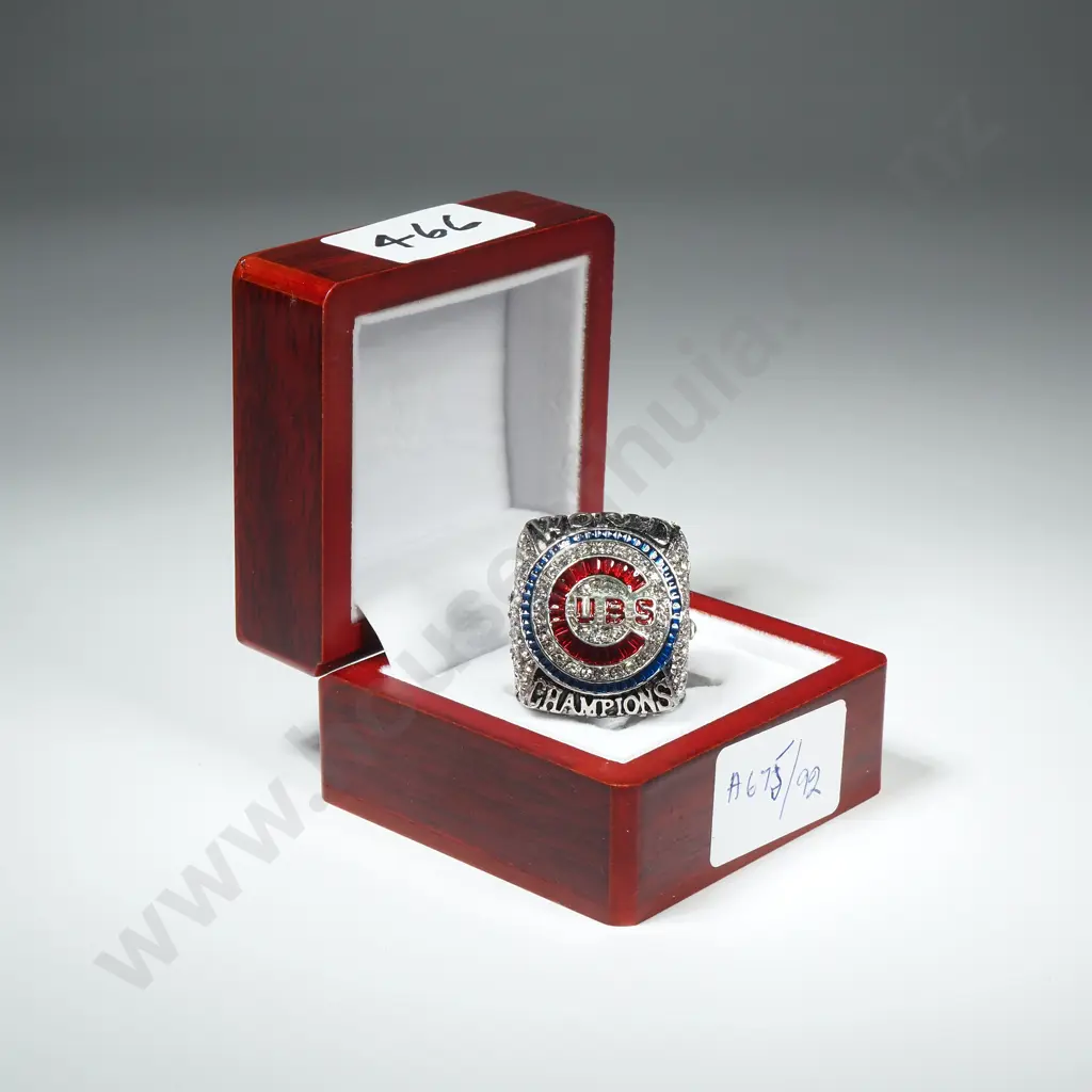 2016 Chicago Cubs World Series Championship Ring W Box Image 1++