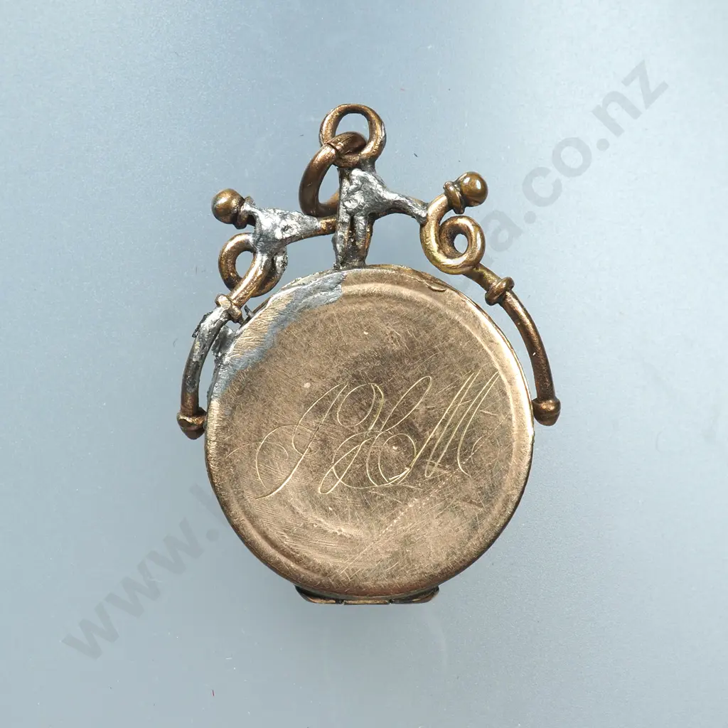 Antique Rolled Gold Locket Pendant A/F Image 1++