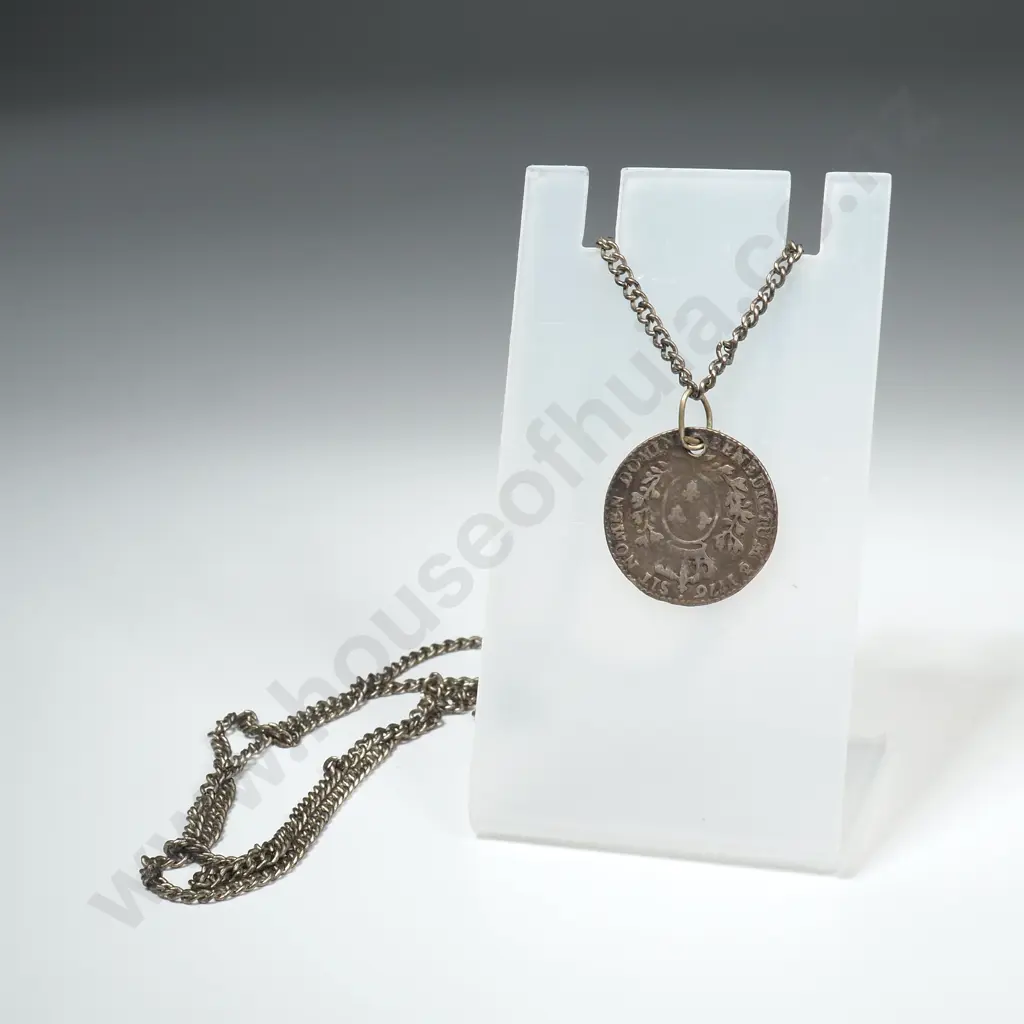 1776 Silver Coin Pendant Image 1++