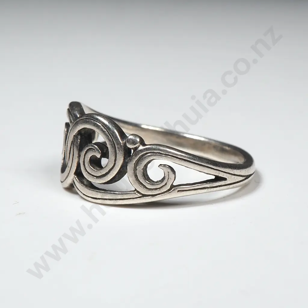 Modern Sterling Silver Dress Ring Image 1++