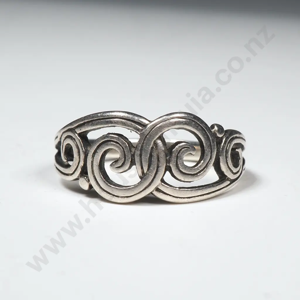 Modern Sterling Silver Dress Ring Image 1++