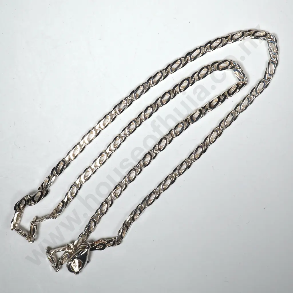 Modern Sterling Silver Chain Image 1++