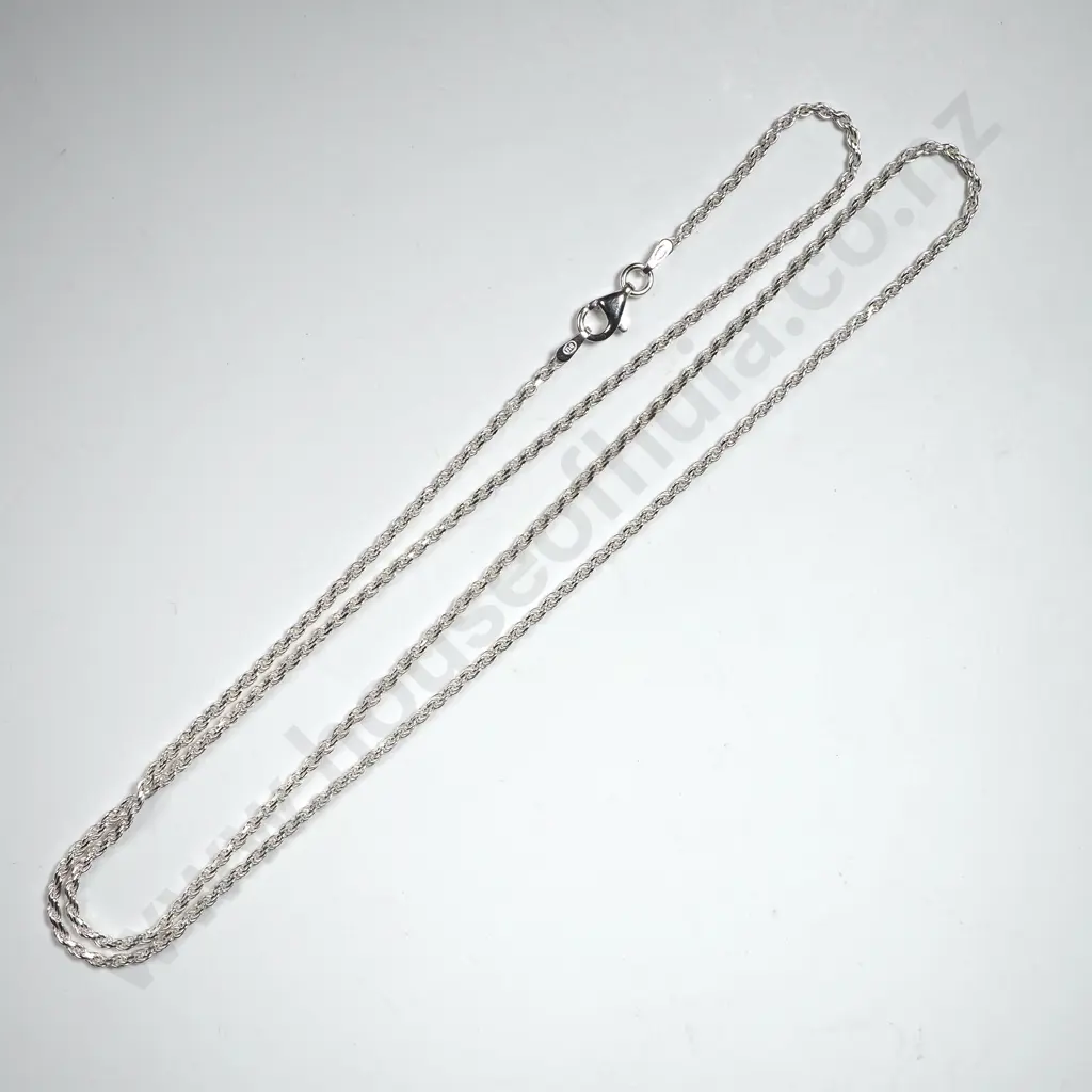 Modern Sterling Silver Chain Image 1++
