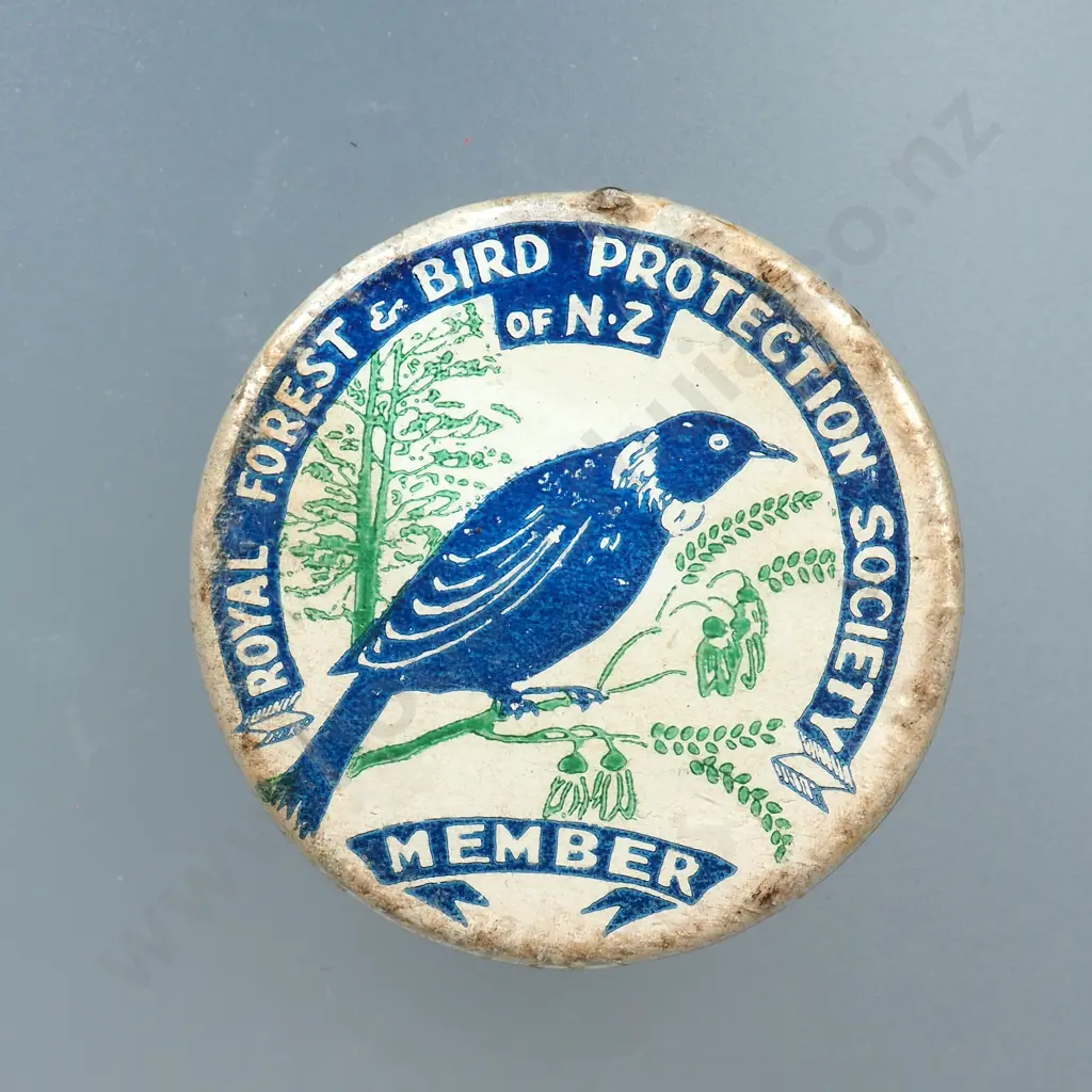 Royal Forest & Bird Protection Society of NZ Member Button  Image 1++