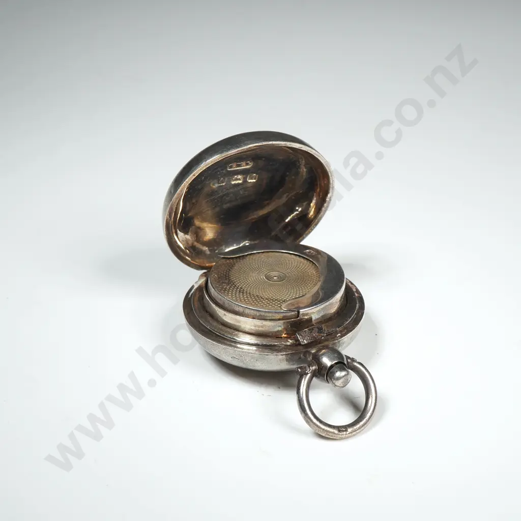 Sterling Silver Sovereign Holder A/F Image 1++