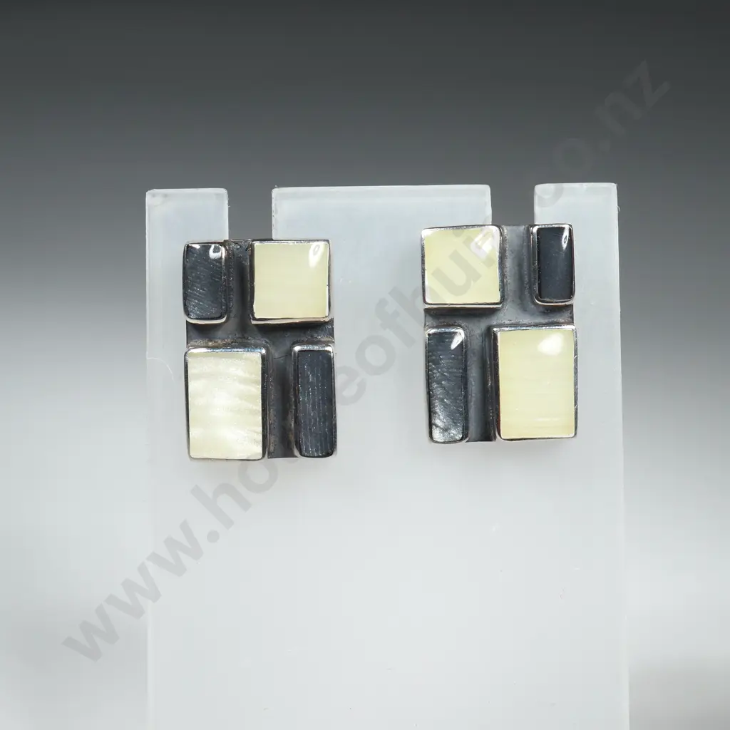 Sterling Silver Mexican Earrings Image 1++