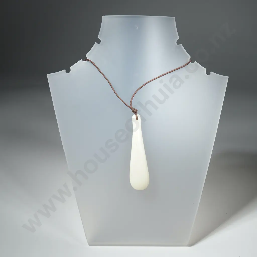 Whale Bone Patu Pendant Image 1++