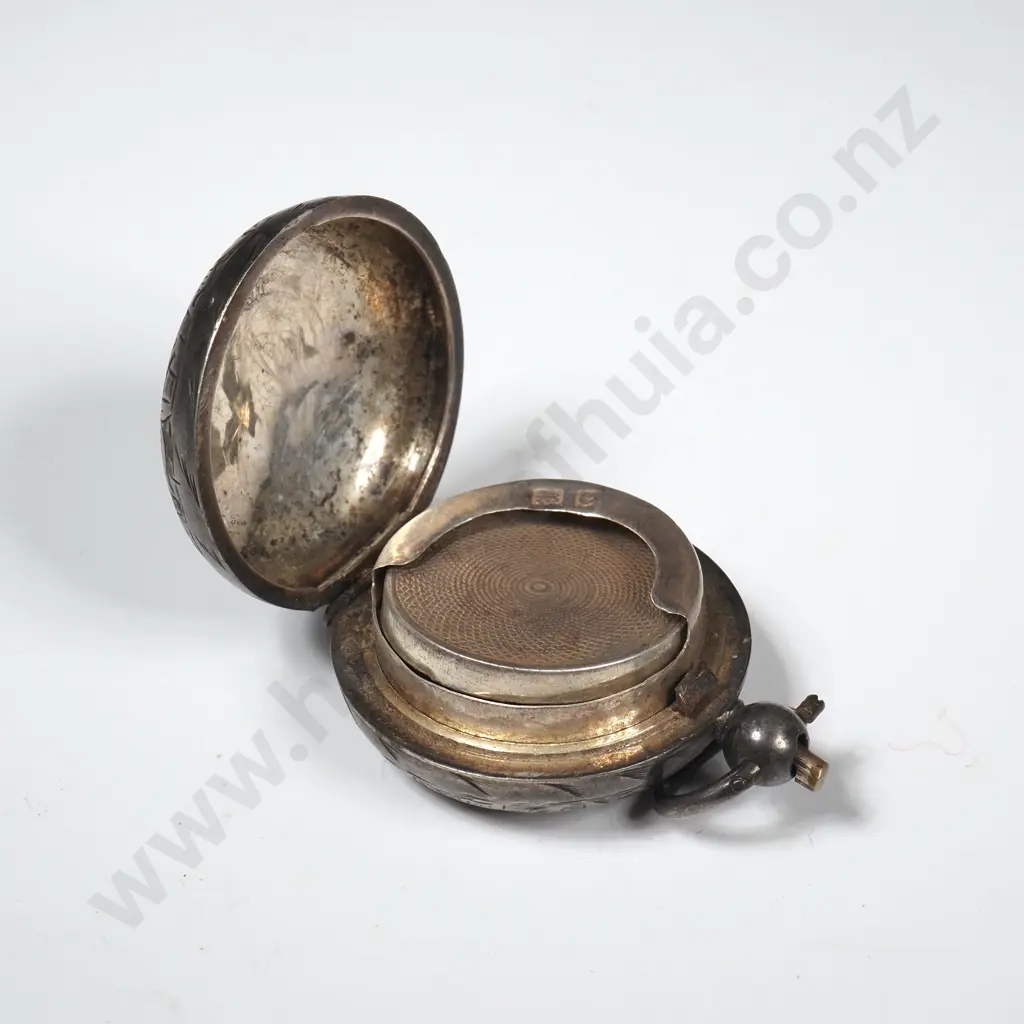 Sterling Silver Sovereign Holder A/F Image 1++