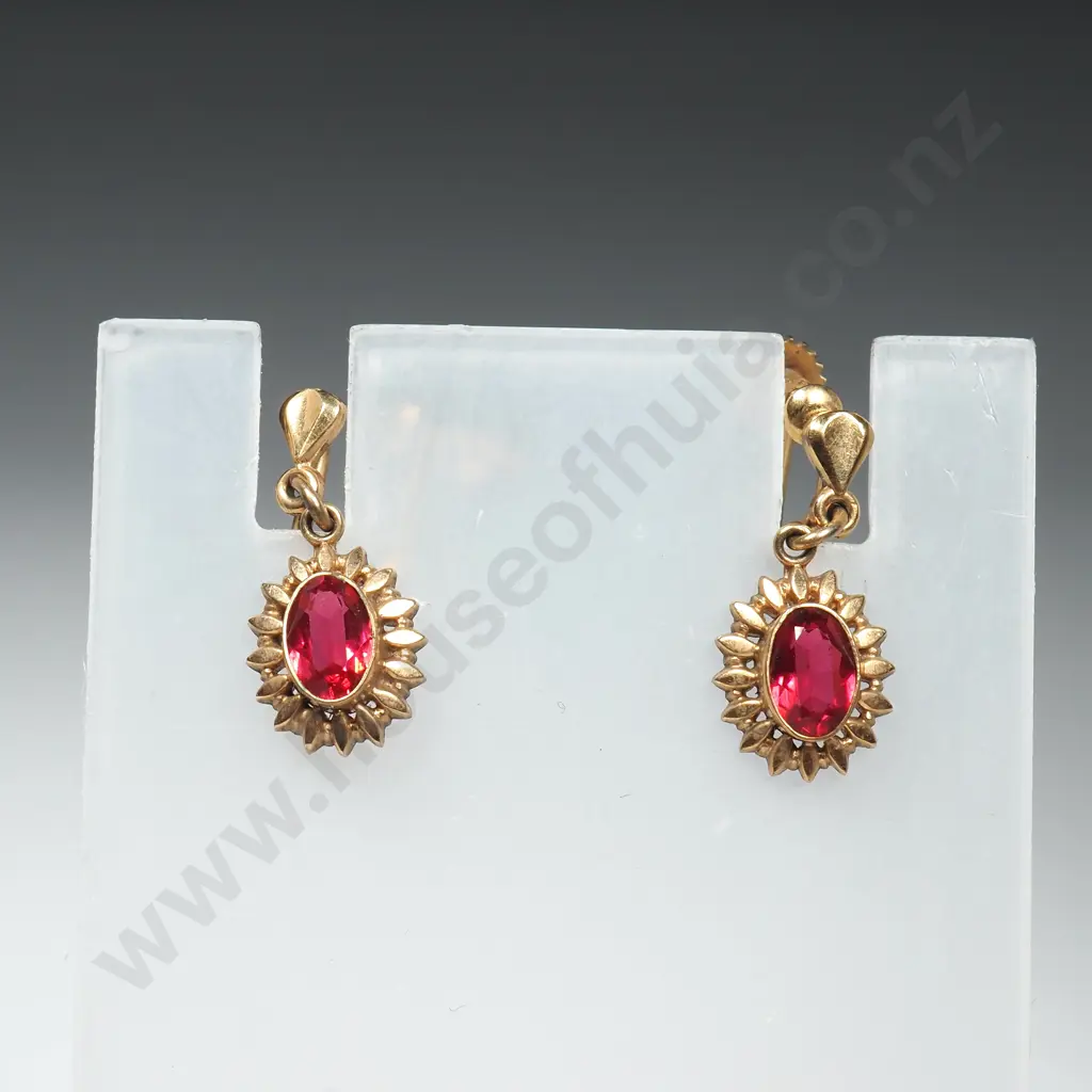 Vintage Rolled Gold Earrings Image 1++