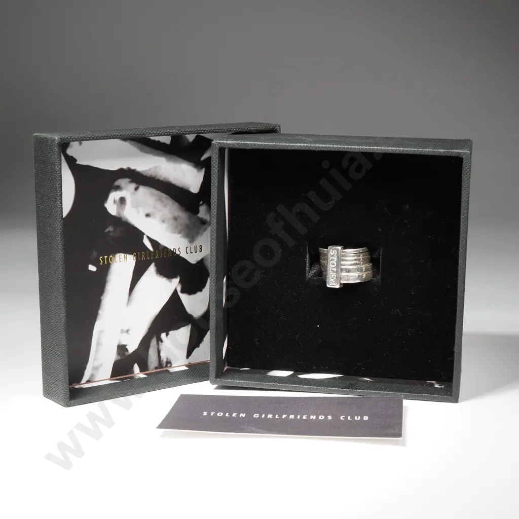Sterling Silver Stolen Girlfriends Ring in Original Box  Image 1++
