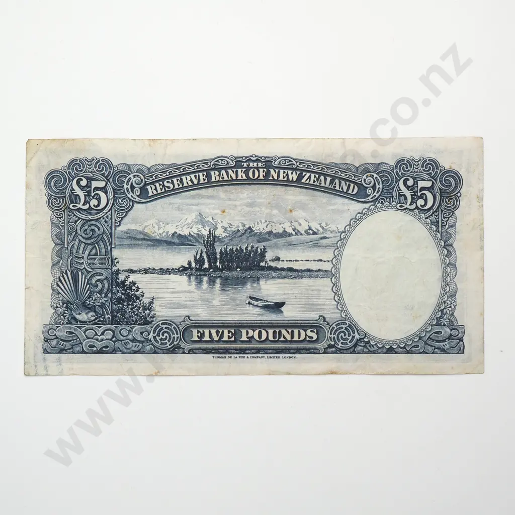 HANNA 5 POUND BANKNOTE FINE Image 1++