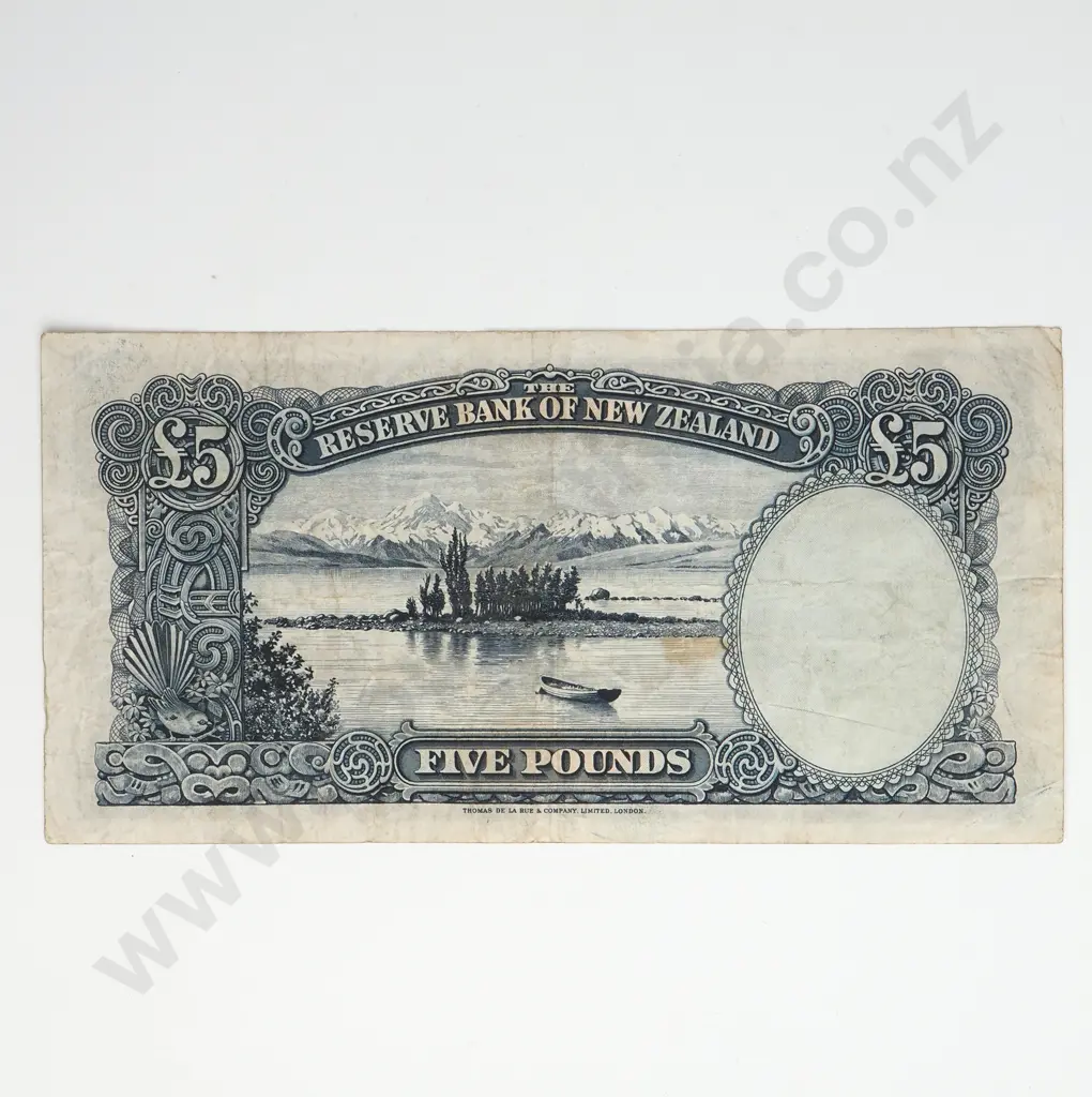 HANNA 5 POUND BANKNOTE FINE Image 1++