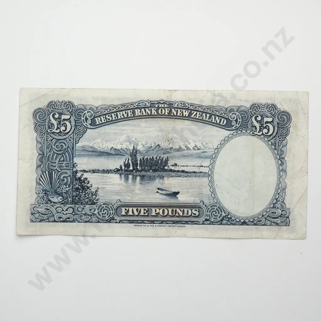 HANNA 5 POUND BANKNOTE FINE Image 1++