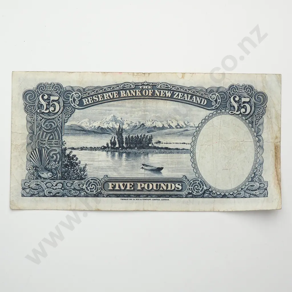 HANNA 5 POUND BANKNOTE VERY FINE Image 1++